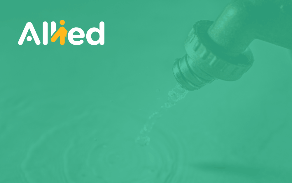 Image of faucet leaking